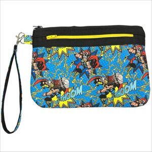 Thor Marvel Novelty Wristlet with Pockets Handmade Brand New